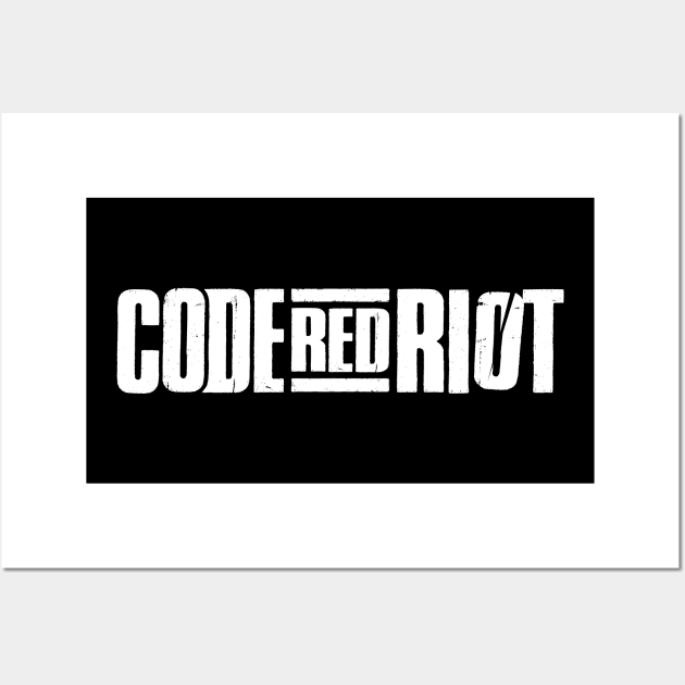 Code Red Riot 2020 Logo Wall Art by CodeRedRiot